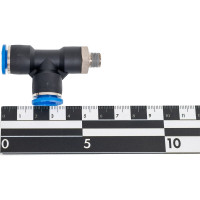 Тройник цанговый T-образный с наружной резьбой (1/8M; 10 мм) SHPI PST 10-R01