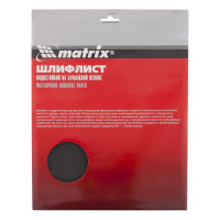Шлифлист водостойкий на бумажной основе (5 шт; 115х280 мм; P60) MATRIX 756543