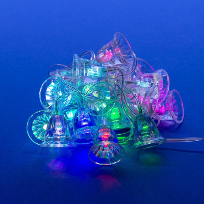 Светодиодная гирлянда Uniel ULD-S0280-020/DTA RGB IP20 BELLS «Колокольчики» 7919