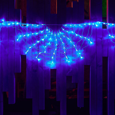 Светодиодный фигурный занавес Uniel ULD-E3104-288/DTK BLUE IP20 RAINBOW-1 UL-00001409
