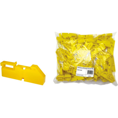 Изолятор на DIN рейку TDM желтый SQ0810-0001