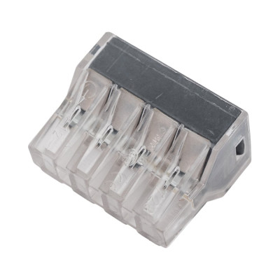 Соединительная клемма СВЕТОЗАР 8-и проводная, 400В, 24А, 0,75-2,5мм2, 2шт 49170-8