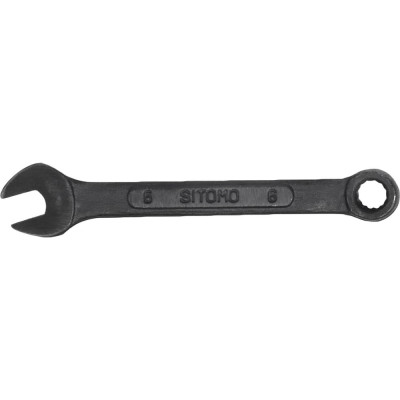 Гаечный комбинированный ключ SITOMO 6х6 окс. 43189