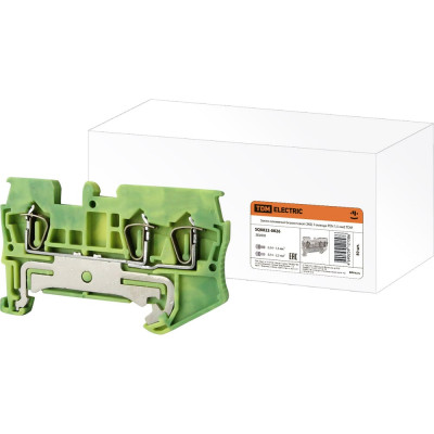Зажим TDM ELECTRIC клеммный, безвинтовой, ЗКБ, 3 вывода, PEN 1,5 мм2 SQ0822-0026