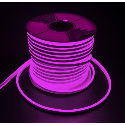 Светодиодная лента Jazzway  PFN-01 "Неон" 2835/120 PURPLE IP65 (без аксессуаров) фиолет. 5017993B