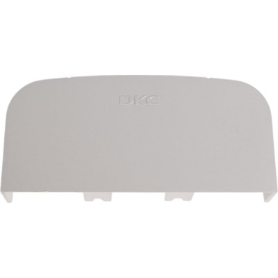 Заглушка DKC 110x50мм, 2шт цвет серый металлик 01005G