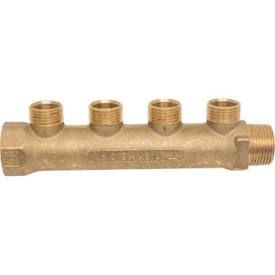 Коллектор Tiemme НВ 3/4", 4 выхода, 1/2", Н 36 мм 1910001