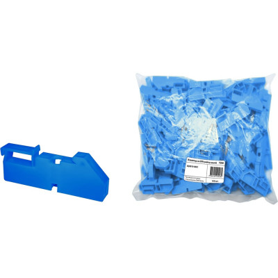 Изолятор на DIN рейку TDM ELECTRIC синий SQ0810-0002