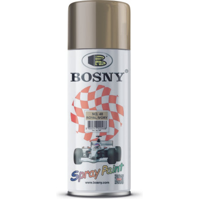 Акриловая краска Bosny слоновая кость RAL1014 48