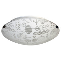 Светильник Элетех Лужок 250 НПБ 01-60-130 М15 ИУ матовый белый/клипсы штамп металлик 1005209257