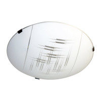 Светильник Элетех Галактика 300 НПБ 01-2х60-139 М16 ИУ матовый белый/клипсы штамп металлик 1005204995