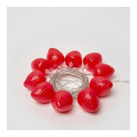 Светодиодная гирлянда Uniel ULD-S0400-010/STB/2AA RED IP20 STRAWBERRY на батарейках UL-00003394