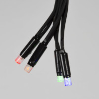 Светодиодный занавес с эффектом мерцания Uniel ULD-C2030-240/TBK MULTI, IP67, 3х2м. UL-00003937