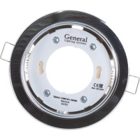 Встраиваемый светильник General Lighting Systems GX53, 108х38мм, хром, IP20 GCL-GX53-H38-C 431500