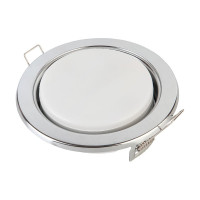 Встраиваемый светильник General Lighting Systems GX53, 108х38мм, хром, IP20, 10шт GCL-10GX53-H38-C 689170
