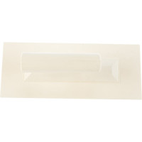 Белая пластиковая прямоугольная кельма STMDECOR D2209