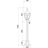 Ландшафтный светильник MAYTONI Outdoor O026FL-01B