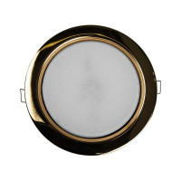Встраиваемый точечный светильник Jazzway PGX70 15254.3 40Вт GX70 IP20 152х54мм встраиваемый глянцевый золотой 1027658