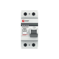 Селективное устройство защитного отключения EKF 2P 40А/300мА электромеханическое PROxima 32 шт elcb-2-40-300S-em-pro