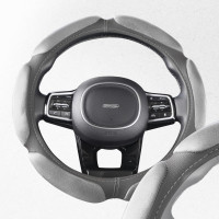 Оплетка SKYWAY Sponge air 6 подушечек M Серая замша S01101064