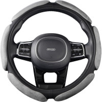 Оплетка SKYWAY Sponge classic 6 подушечек M Черно/серая экокожа S01102005