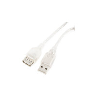 Кабель-удлинитель Cablexpert USB2.0 Pro, AM/AF, 3м, экран, прозрачный CCF-USB2-AMAF-TR-10