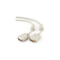 Кабель DVI-D Cablexpert, dual link, 3.0м, экранированный, 2 ферритовых кольца, пакет, CC-DVI2-10