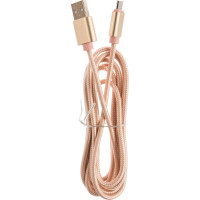 Кабель Cablexpert серия Ultra USB 2.0 AM/micro-B, длина 1.8м, золотой, блистер CC-U-mUSB01Gd-1.8M