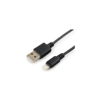 Кабель Cablexpert USB AM/Lightning, 1 м, черный, CC-USB-AP2MBP