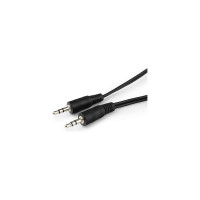 Аудио кабель Cablexpert Jack 3.5(M)/Jack 3.5(M), 3pin, 3м, черный, пакет CCA-404-3M