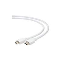 Кабель Cablexpert HDMI v2.0, 19M/19M, 1.8м, медь, белый, позолоченные разъемы, экран, пакет CC-HDMI4-W-6