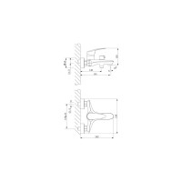 Смеситель для ванны Lemark LM0414C
