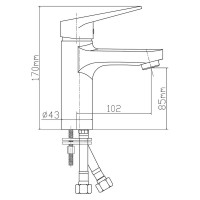 Смеситель для раковины Latuno L10101