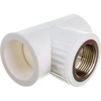 Тройник LAMMIN PPR комбинированный, ВР 32х3/4" Lm31047032020