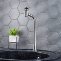 Кран для одной воды РМС SUS124-270-1