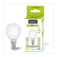 Светодиодная лампа General Lighting Systems FIL Шарик G45S-M-8W-E14 654400