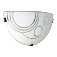 Светильник ЭЛЕТЕХ Галактика 300/2 НББ 21-60 М19, матовый белый/металлик 1005204996