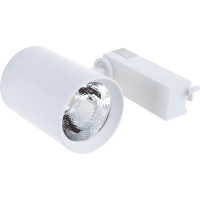 Трековый светодиодный светильник General Lighting Systems 20 Вт 1 фаза IP20, 85х105х145мм, GTR-20-1-IP20 белый 580004