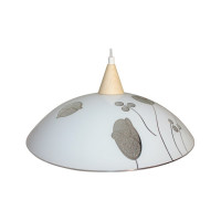 Светильник ЭЛЕТЕХ Колорика Феличи 410 НСБ 72-60 М51 матовый белый-кристал, белый сосна ИУ 1005253176