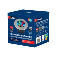 Светодиодный уличный светильник Uniel ULU-B12A-9W/RGB IP67 GREY UL-00006824