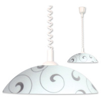 Светильник ЭЛЕТЕХ Морокко, 410 НСБ 72-60, М52, матовый белый/лифт белый 005159627