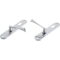 Врезной замок ЗЕНИТ ЗВ4-85.3 хром б\ц 28680