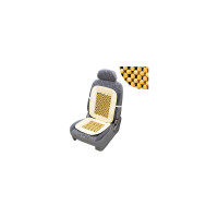 Массажная накидка сиденья SKYWAY Massage-02 дерево/полиэстер бежевый, светлое дерево S01302041