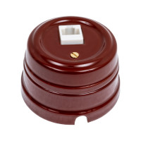 Розетка МЕЗОНИНЪ компьютерная RJ45, цвет - коричневый GE70341-04