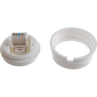 Розетка МЕЗОНИНЪ компьютерная RJ45, цвет - белый GE70341-01