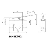 Мини-выключатель Emas MN1KIM2