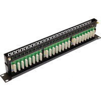 Патч-панель SUPRLAN, высокой плотности 19", 48хRJ-45, UTP, Cat.5e, 1U 10-0406