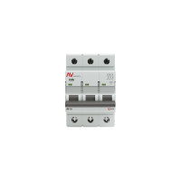 Автоматический выключатель EKF AVERES AV-10, 3P, 25A, 10kA mcb10-3-25D-av