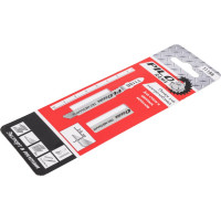 Пилки (2 шт; HSS; 75x50 мм; 12 TPI; h=3-6 мм) для лобзика T118B Pilorama 541182