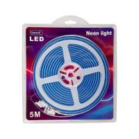 Светодиодная лента General Lighting Systems гибкий неон 5 м, 9,6Вт/м, 12В, SMD2835, 6мм, IP67, синий GLS-2835-120-9.6-12-NL-IP67-B 512611